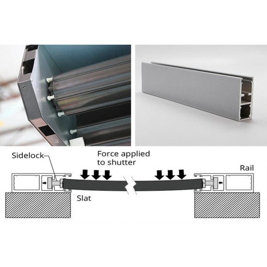 Roll Shutters – 40mm Rhino Series™ | Hurricane & Security